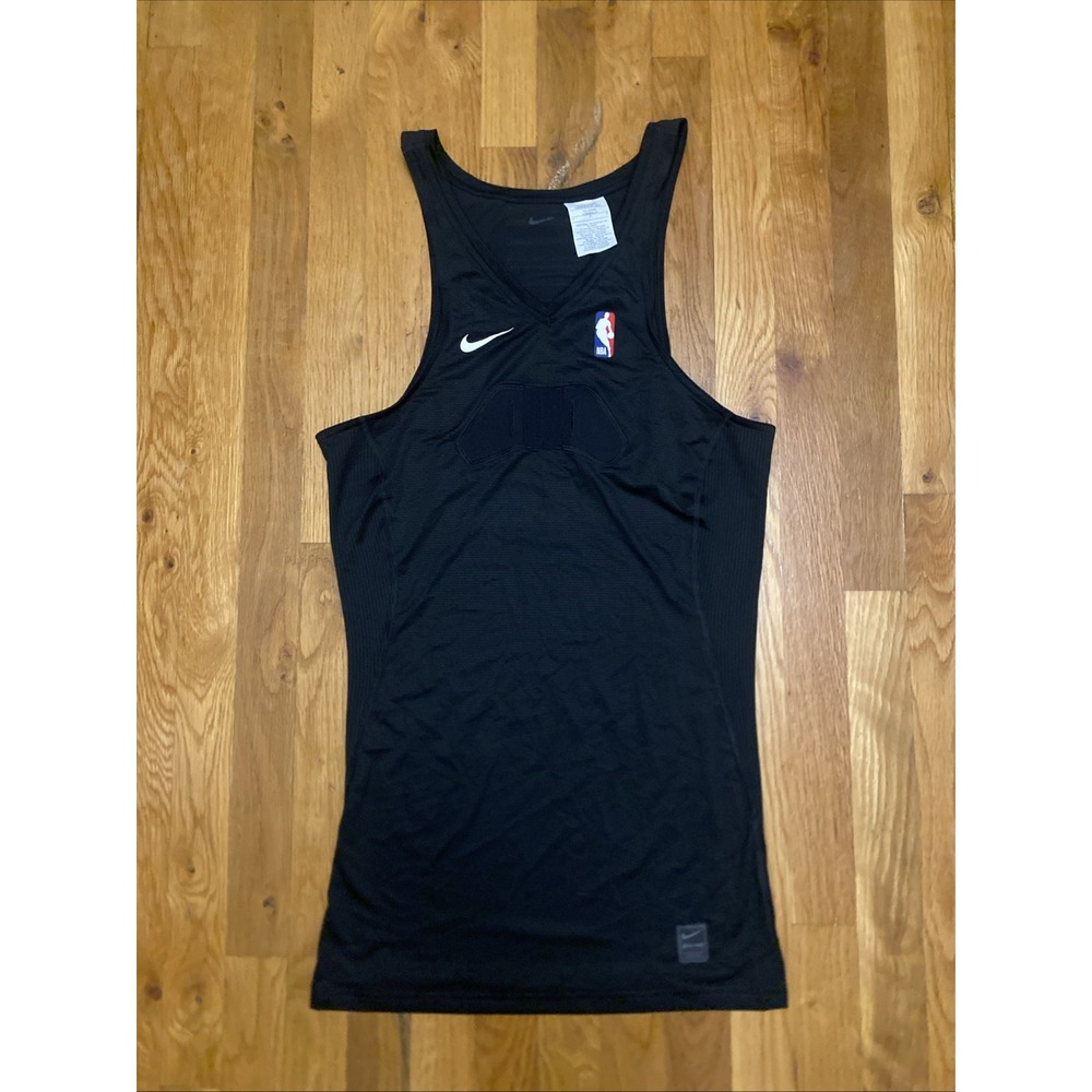 Nike Pro NBA Tank Top Mens Large Black MT Breathe PE Team Issued Athletic